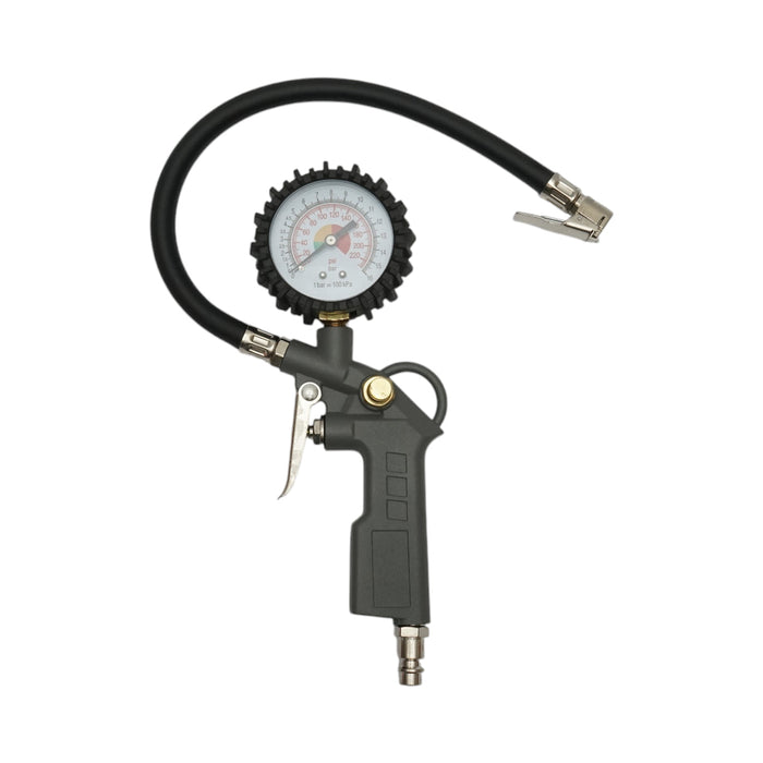 Set di aria compressa da 5 pezzi per verniciatura, soffiaggio, gonfiaggio, lavaggio con tubo a spirale da 5 m Breckner Germany