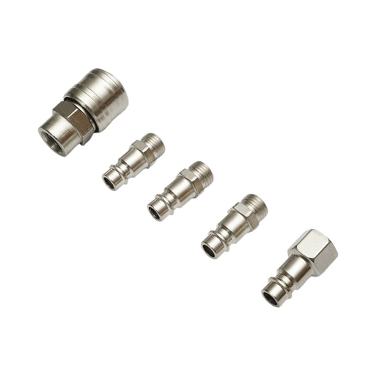 Set di attacchi rapidi per tubi dell'aria e utensili pneumatici Breckner Germany