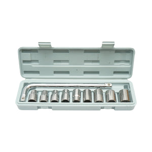 Set di chiavi a bussola 8-21 mm 10 pezzi