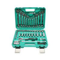 Set di chiavi combinate, a bussola, a forchetta, torx, cricchetto, 69 pezzi Breckner Germany