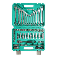 Set di chiavi combinate, a bussola, a forchetta, torx, cricchetto, 69 pezzi Breckner Germany