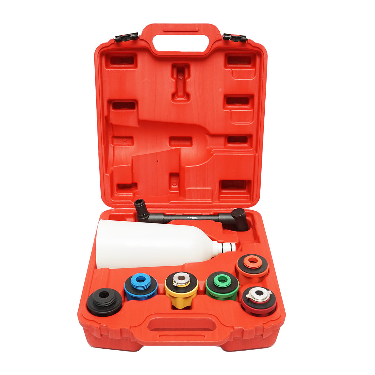 Set imbuto con adattatori speciali per cambio olio – 8 pezzi Breckner Germany