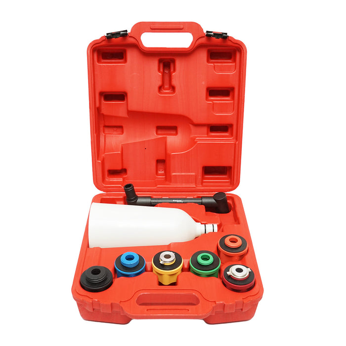 Set imbuto con adattatori speciali per cambio olio – 8 pezzi Breckner Germany