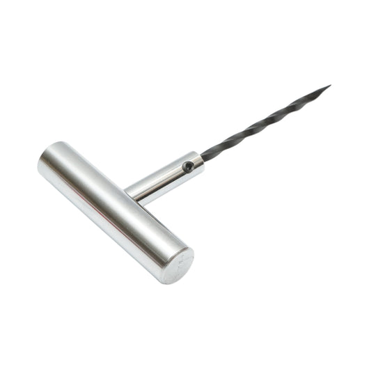 Strumento di vulcanizzazione a spirale con manico metallico a T – per inserimento cordoncini pneumatici