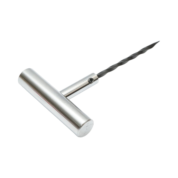 Strumento di vulcanizzazione a spirale con manico metallico a T – per inserimento cordoncini pneumatici