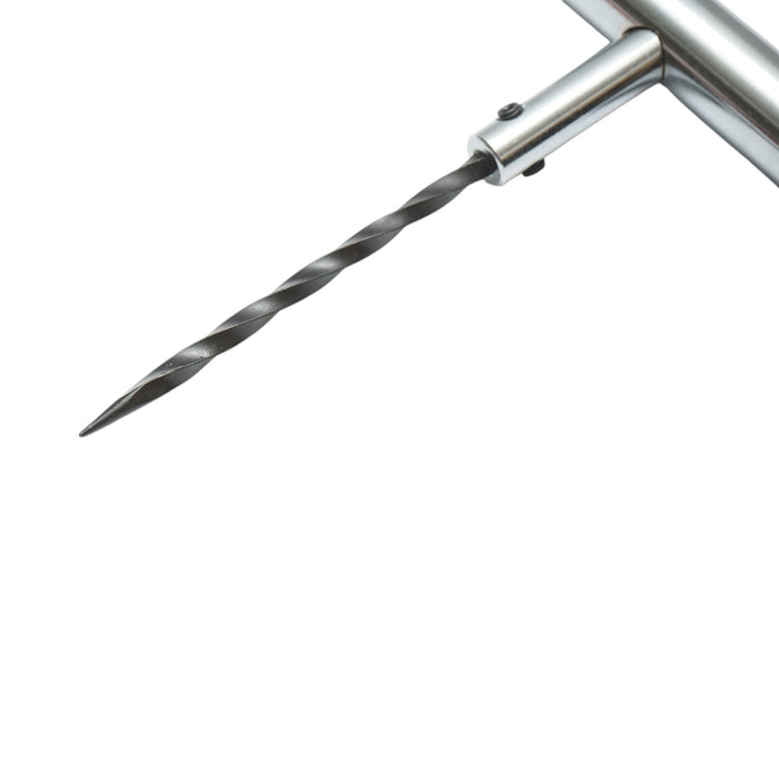 Strumento di vulcanizzazione a spirale con manico metallico a T – per inserimento cordoncini pneumatici