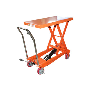 Tavolo di lavoro idraulico mobile 370-1000mm, carico massimo 750Kg