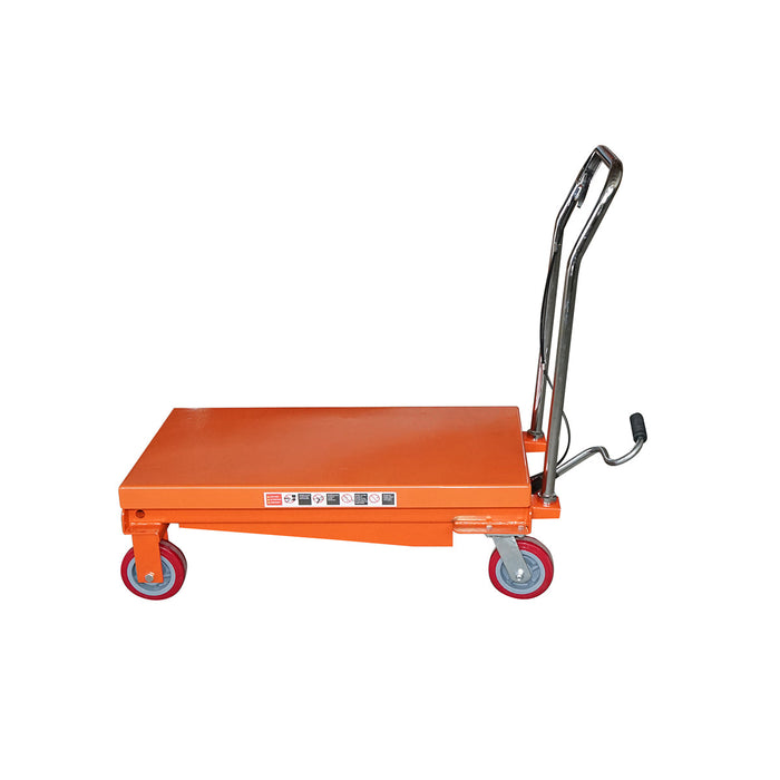 Tavolo di lavoro idraulico mobile 370-1000mm, carico massimo 750Kg