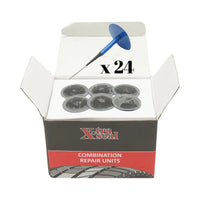 Toppa per pneumatici a forma di fungo 4,5x42 mm 24 pezzi/scatola X-TRA SEAL