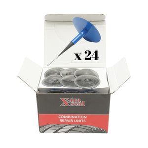 Toppa per pneumatici a forma di fungo 6x55mm 24 pezzi/scatola X-TRA SEAL