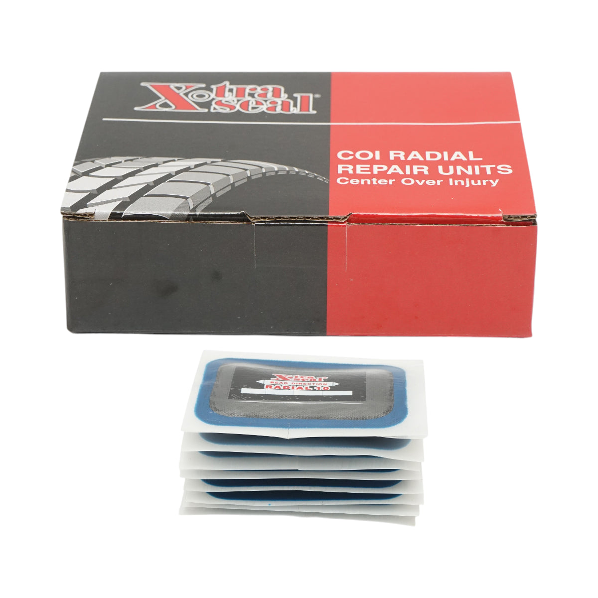 Toppa per pneumatici radiali 50x75mm RADIAL 10 X-TRA SEAL