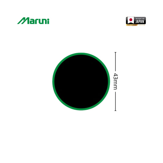 Toppe vulcanizzanti rotonde da 43 mm MU-00 per camere d'aria Maruni made in Japan