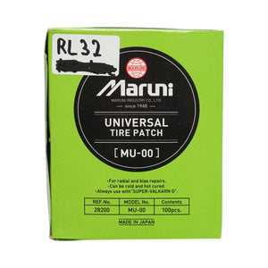 Toppe vulcanizzanti rotonde da 43 mm MU-00 per camere d'aria Maruni made in Japan