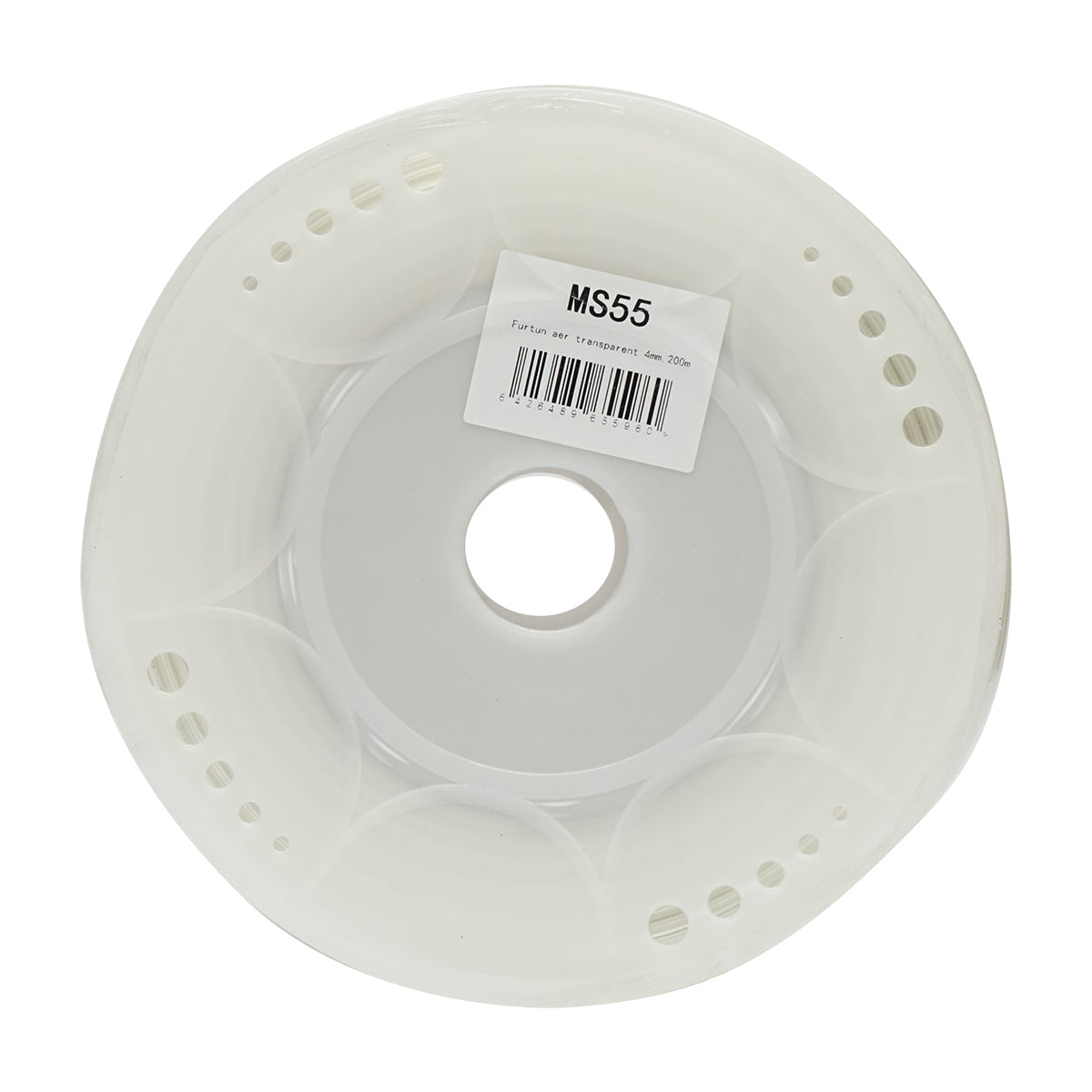 Tubo aria trasparente 200M/Rotolo fi4mm, spessore 2mm