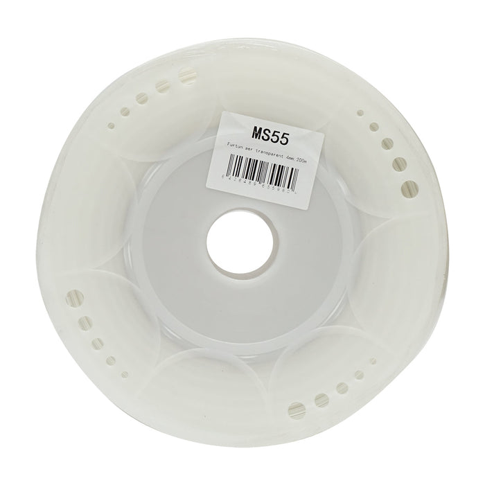 Tubo aria trasparente 200M/Rotolo fi4mm, spessore 2mm