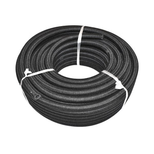 Tubo carburante 10x18 con protezione in cotone, rotolo da 30 m