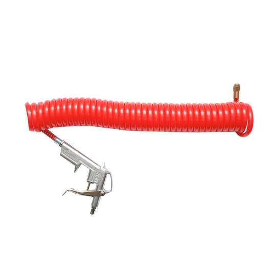 Tubo flessibile dell'aria con pistola per la pulizia della cabina (22 giri)