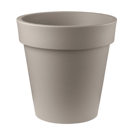 VASO Fioriera in RESINA EASY interno ed esterno Vari Colori 45 cm FOTO REALE Color: TAUPE