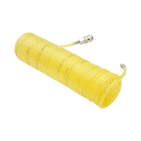 Tubo flessibile per aria compressa a spirale 10m, Ø 5mm, attacco rapido 1/4 Crownman