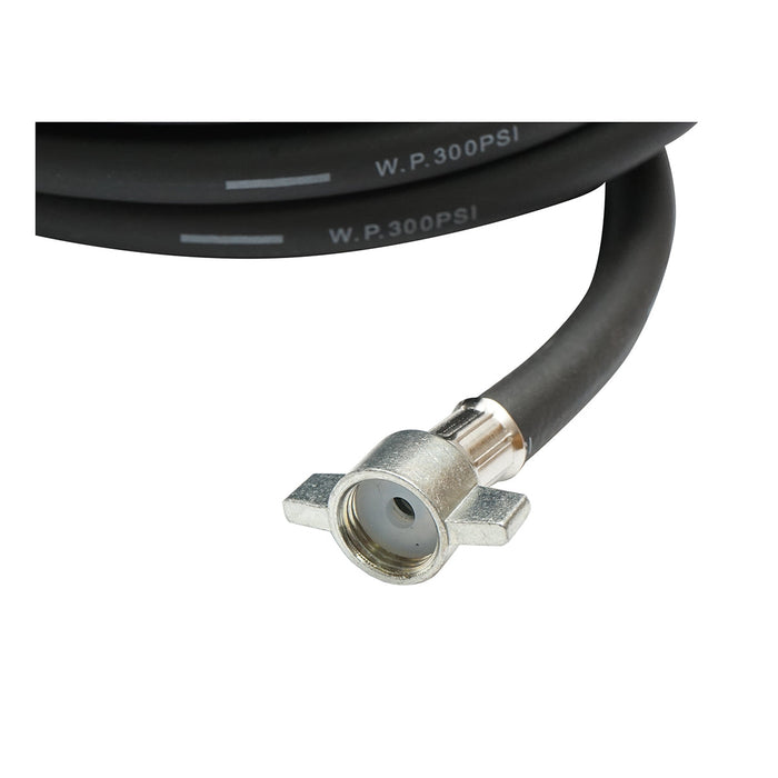 Tubo flessibile per compressore aria L=15 m con raccordi per gonfiaggio pneumatici