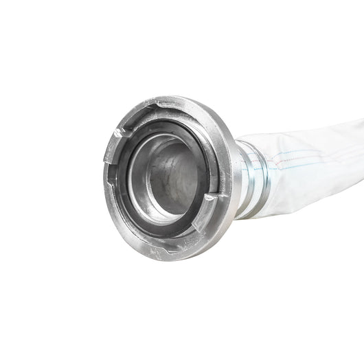 Tubo flessibile per irrigazione/pompaggio in PVC di alta qualità da 4 pollici, lunghezza 30 m con connettore in alluminio, max 10 bar, tela Breckner Germany