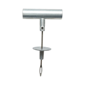 Utensile di vulcanizzazione ad ago con impugnatura a T in metallo per l'inserimento del cavo del pneumatico