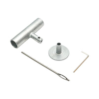 Utensile di vulcanizzazione ad ago con impugnatura a T in metallo per l'inserimento del cavo del pneumatico