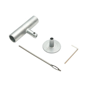 Utensile di vulcanizzazione ad ago con impugnatura a T in metallo per l'inserimento del cavo del pneumatico