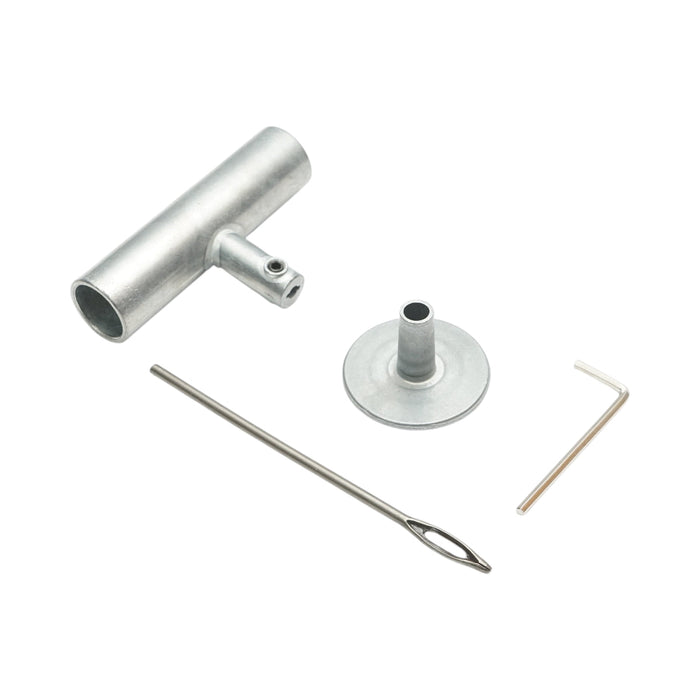 Utensile di vulcanizzazione ad ago con impugnatura a T in metallo per l'inserimento del cavo del pneumatico