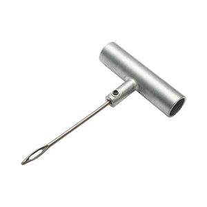 Utensile di vulcanizzazione ad ago con impugnatura a T in metallo per l'inserimento del cavo del pneumatico