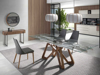 Specchio da parete rotondo acciaio nero