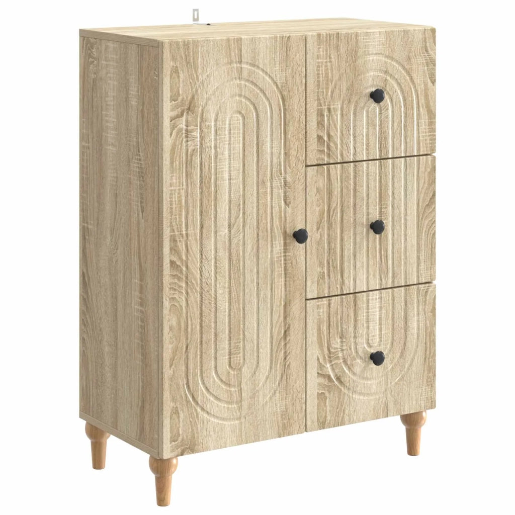 Credenza Rovere Sonoma 66 x 34,5 x 90 cm Legno ingegnerizzato