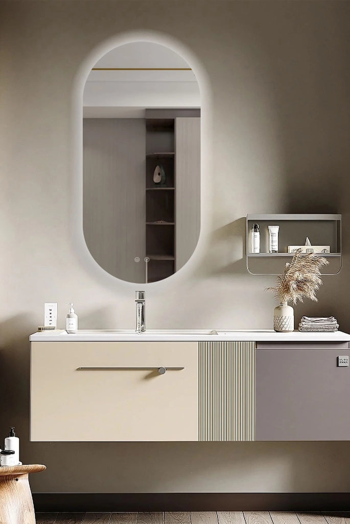 Specchio LED Selene 60x85 cm vetro