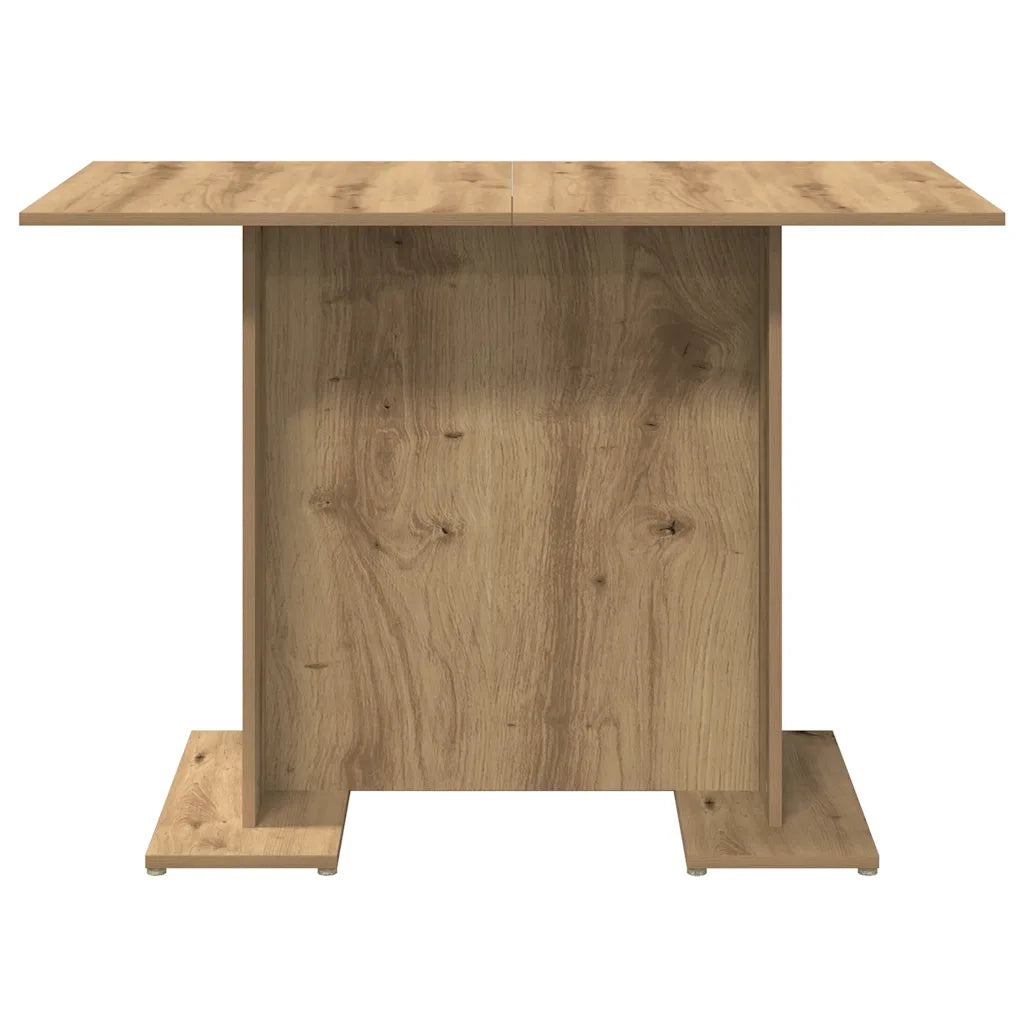 Tavolo Pranzo Rovere Artigianale 110x60x75 cm Legno Multistrato 855809