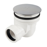 PILETTA SIFOIDE DOCCIA D 60 MM COPERCHIO INOX 90 MM