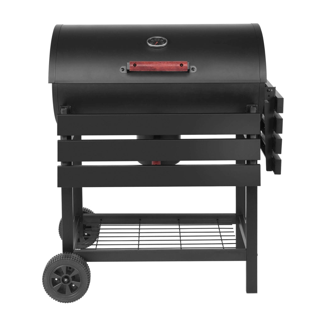 BARBECUE A CARBONELLA TENNESSEE IN ACCIAIO VERNICIATO NERO 113 X H70 X 97,5