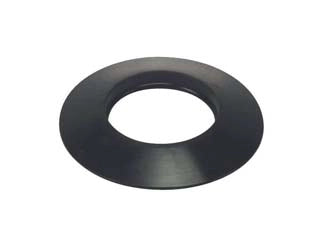 ANELLO PER STUFE A PELLET NERO OPACO IN SILICONE MM.1,2  ø cm.8    SAVE