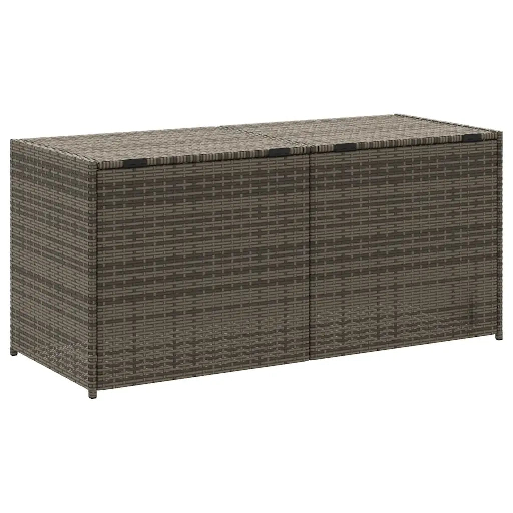 Contenitore da Giardino Grigio 283L in Polyrattan CFW9104943