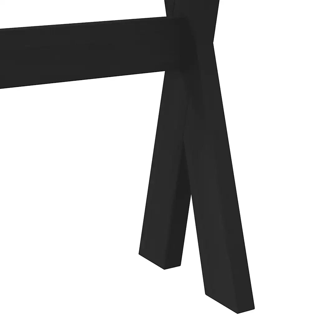 vidaXL Tavolo Consolle NOAIN Gambe Forma X 120x30x75 cm Legno Massello