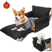 Hondenmand Auto con Cinturone - Autostoel per Cani - Stoel per Cani Auto - con Cinturone di Sicurezza