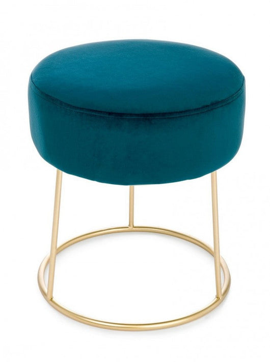 Pouf Clarissa Deep D35 in Tessuto effetto Velluto