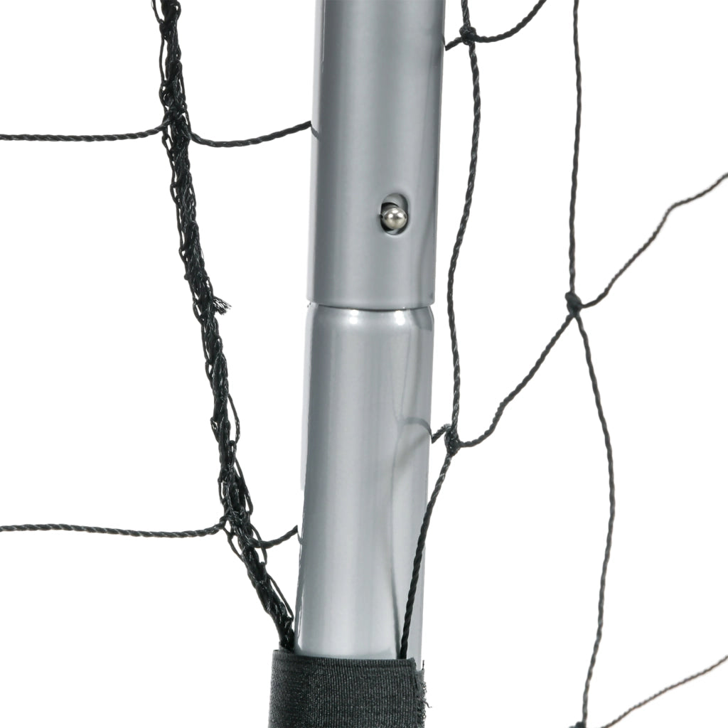 Porta da calcio ¨C Xylo ¨C resistente alle intemperie, rete robusta, telaio in metallo, 300x200x120 cm