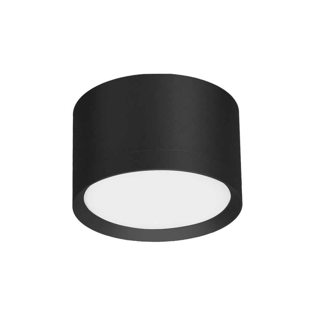 Spot soffitto moderno nero tondo Ø8,2 GX53 15W Cyklop