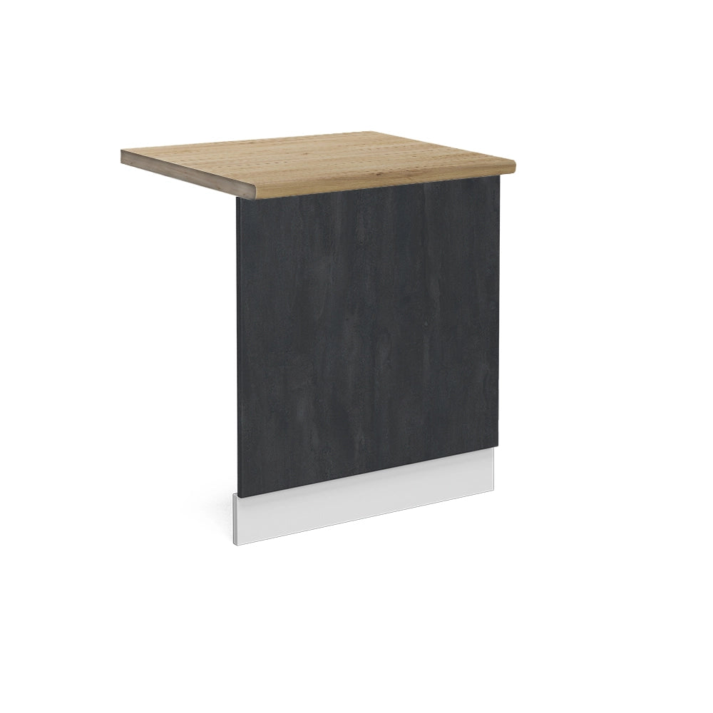 Vicco Pannello frontale Calcestruzzo nero 60 cm PT Rovere