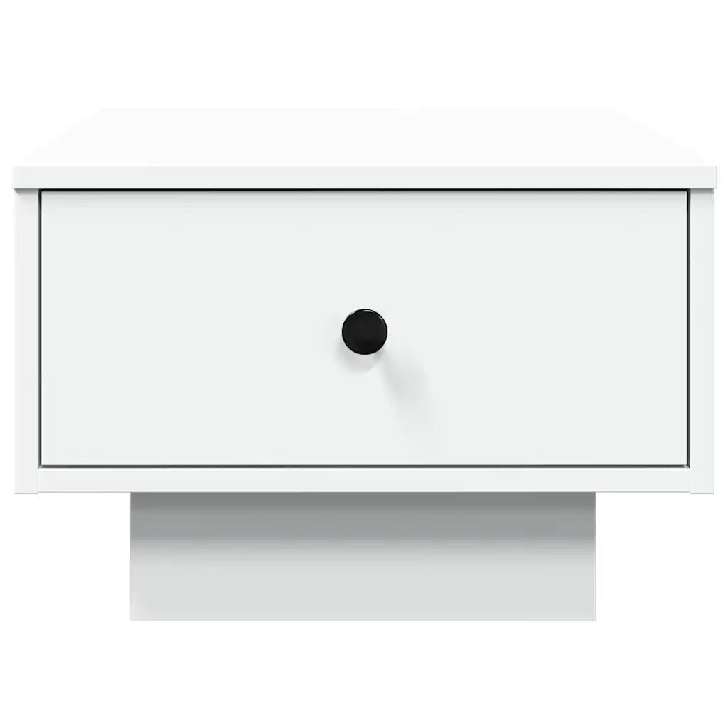 Tavolino da Salotto Bianco 60x45x31 cm in Legno Multistrato 848080