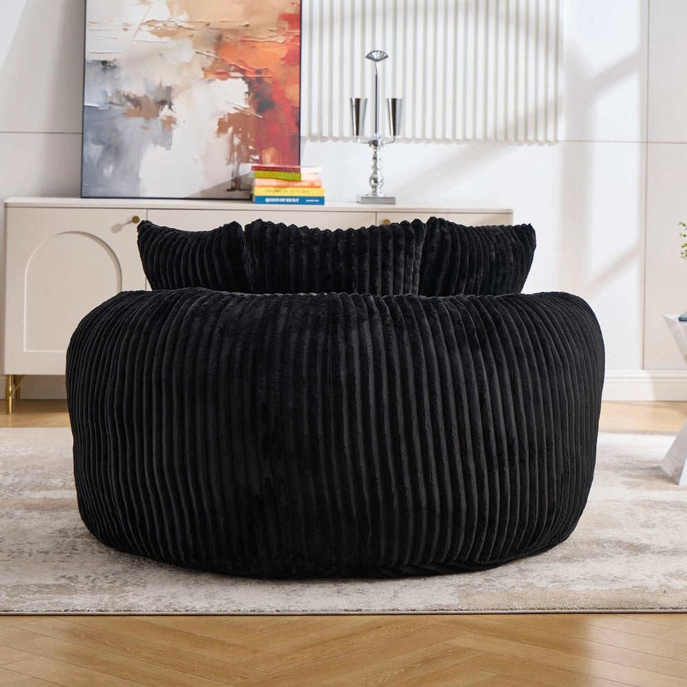 Divano letto imbottito ¨C Minimal ¨C tessuto velluto beige 160x90cm