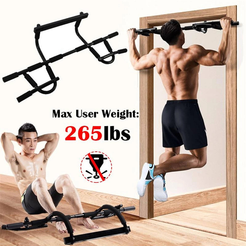 Trade Shop - Barra Multifunzione Torsioni Trazioni Palestra Fitness Addominali Petto Sit-ups -