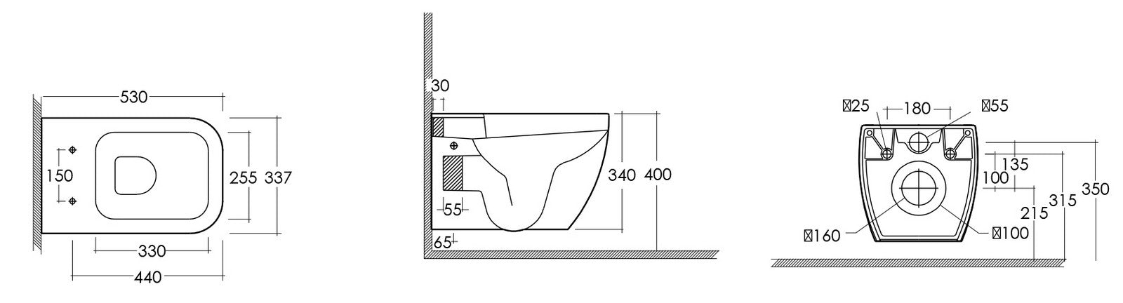 Vaso sospeso metropolitan