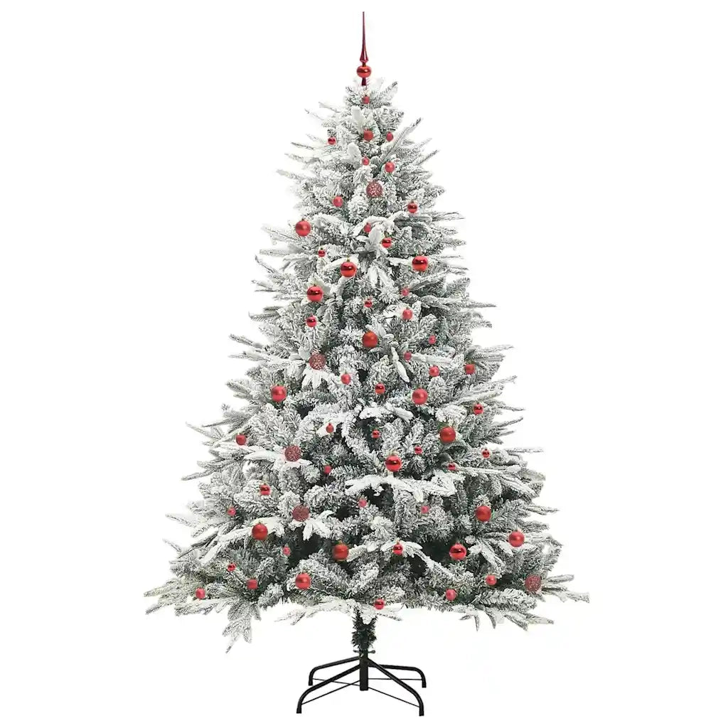 Albero di Natale Artificiale Pre-illuminato con Set di Palline 3395415
