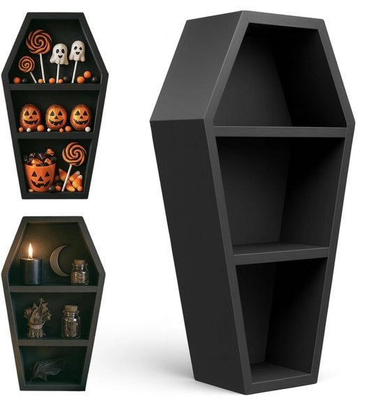 Decorazione gotica - Regalo in stile gotico - Accessorio decorativo - Decorazione da appendere - Materiale: materiale mat e nero - Dimensioni: 35 x 18 x 9 cm